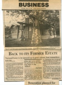 Norwood Restoration#1